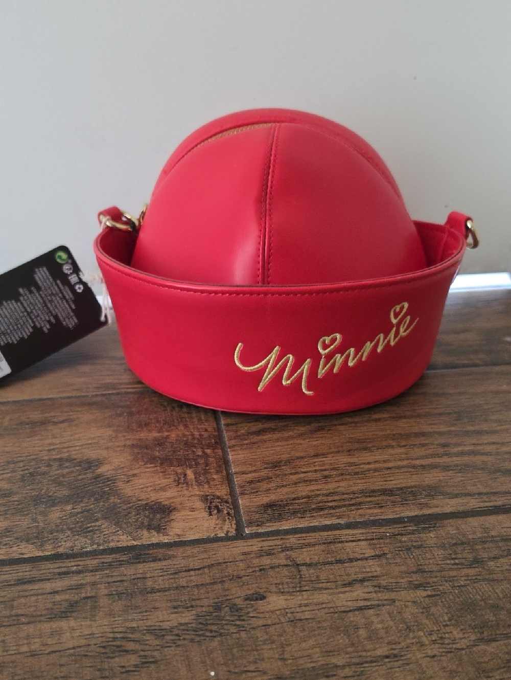 Loungefly Red Minnie Embroidered Crossbody Bag